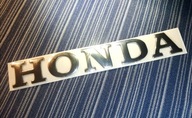 HONDA Napis 3D SILVER 1szt 17cm CBR CBF GL CIVIC Gold Wing Deauville CB750