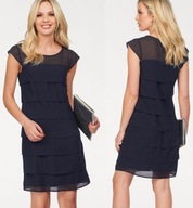 15962 SUKIENKA KOKTAJLOWA ZABAIONE GRANAT impreza wesele 36/38