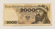 2000 ZŁOTYCH 1982 seria AF
