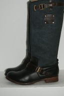 Markowe kozaki Oryginalne Skóra naturaln Idealne