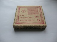 Przedwojenna GRA Z KLOCKAMI W PUDEŁKU