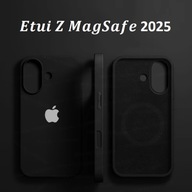 Etui do Apple iPhone 17 Silicone czarny Z LOGO i MagSafe