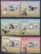 PTAKI DRAP.SOWY.MOZAMBIK. Mi 4xBl.A delux**2007r.