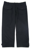 By malene birger spodnie eleganckie damskie proste 3/4 czarny rozmiar S/M