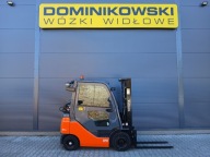 WÓZEK WIDŁOWY TOYOTA 02-8FGF18 2021R. LPG TRIPLEX WYNAJEM SPRZEDAŻ SERWIS