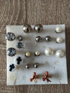 Kolczyki zestaw różne