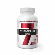 7Nutrition Vitamin D3 8000 120 tabs.
