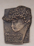 Konkurs o Puchar Przyjażni - plakieta PRL