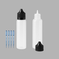 ZESTAW 10szt Butelki Gorilla 60ml + 5szt Pipet DIY Liquid olejki kosmetyki