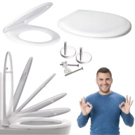 DESKA SEDESOWA WC WOLNOOPADAJĄCA UNIWERSALNA DO KOŁA ROCA CERSANIT