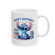 KUBEK URODZINOWY STITCH HAPPY BRITHDAY