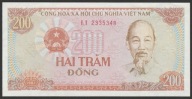 Wietnam 200 dong 1987 - Ho Chi Minh - stan bankowy UNC