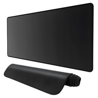 PODKŁADKA POD MYSZ NA BIURKO CZARNA 35 cm x 25 cm