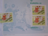Portugalia - Madera - Europa CEPT - folklor - Mi. 70 + bl.2 **