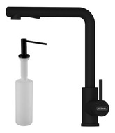 Bateria kuchenna stojąca Kernau Bateria Kernau KWT 33 PO Matt Black czarny