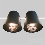 Karman Cupido AC184ABINT klosz z nadrukiem abażur