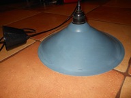 STARA BLASZANA LAMPA KUCHENNA