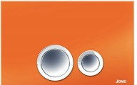 Jomo Elegance Przycisk WC szkło pomarańczowy 167-29002001-00