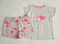 Cool Club piżamka szara i arbuzy nowa roz 128