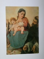 Matka Boża Różańcowa i św. Dominik - obraz Ludovico Carracci, Włochy