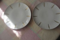 ZESTAW 2 ŁADNE TALERZYKI DESEROWE