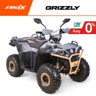 QUAD 125 ASIX GRIZZLY ŚWIATŁA LED PORT USB LICZNIK TRANSPORT RATY +GRATISY