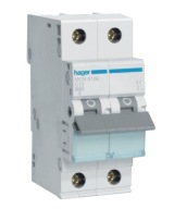 HAGER MCN510E MCB Wyłącznik nadprądowy Icn=6000A 1P+N C 10A
