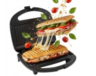 TOSTER OPIEKACZ DO KANAPEK TOSTÓW GRILL NIEPRZYWIERAJĄCA POWŁOKA