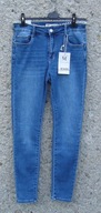 M'SARA PUSH UP damskie jeansy denim 31 pas 80 cm