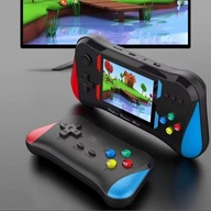 KONSOLA PRZENOŚNA DO GIER RETRO DUŻO GIER POLSKIE MENU DLA DZIECI PAD FREE