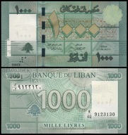 BNB - LIBAN 1000 Livres 2011 K/02 9123130 # P90a # UNC
