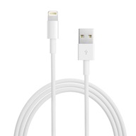 PRZEWÓD KABEL USB-A - Apple Lightning 1m 1A biały
