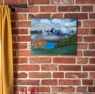 Obraz "Nadzieja w ciszy gór" Joanna Bruk