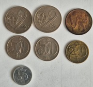 Zestaw monet obiegowych Czechosłowacja