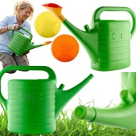 Konewka Domowa Ogrodowa 5L z Sitkiem do Podlewania – Plastikowa, Zielona