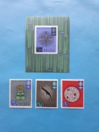 POLSKA 1962 ROK Fi 1198-1200** BLOK 35**WALKA Z MALARIĄ