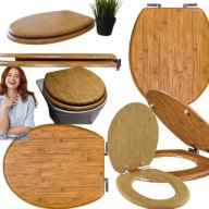 AWD INTERIOR DESKA SEDESOWA DO WC WOLNOOPADAJĄCA UNIWERSALNA MDF BAMBOO