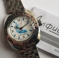 ZEGAREK VOSTOK. AUTOMAT. AMFIBIA 710615. 20ATM.