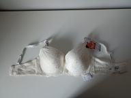 Śliczna markowa bielizna RENE ROFE UK 38D EUR 85D ecru