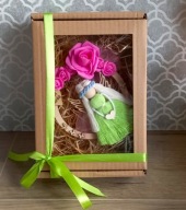 Aniołek handmade makrama