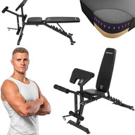 Lawka treningowa regulowana SPORTBLAST SBRO plaska skos modlitewnik prasa