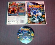 SONIC COLOURS jeż Sonic bajeczna platformówka SEGA NINTENDO WII jak MARIO