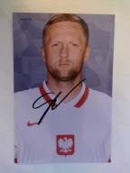 Zdjęcie 10x15 autograf Polska Kamil Glik Euro 2020