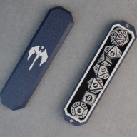 Zestaw 7 Kości Kostek RPG/DND + Etui Ochronne i licznik HP GRATIS!