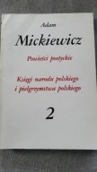POWIEŚCI POETYCKIE TOM 2- KSIĘGI NARODU POLSKIEGO Adam Mickiewicz