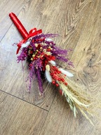 Palma Wielkanocna Ręcznie Robiona PREMIUM Kolorowa Tradycyjna 55 cm