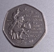 Wyspa Man 50 pensów 2020r. Piotruś Pan - Pan Smee BCM