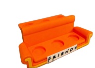 KANAPA NA FIGURKI FRIENDS Przyjaciele McDonald's Półka Organizer Happy Meal
