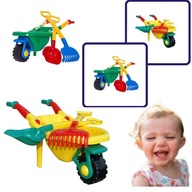 ZABAWKOWA TACZKA HEMAR +2LATA DUŻA OGRODOWA GARBIE ŁOPATA SOLIDNE DO PIASKU