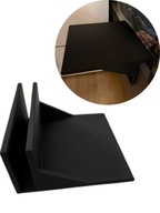 STOLIK NOCNY PÓŁKA NOCNA Mocowana do krawędzi Łóżka czarna